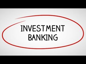 career in investment banking